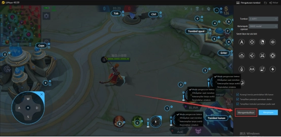 Pengenalan pengaturan tombol keterampilan [Mobile Legends: Bang Bang] di LDPlayer