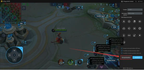 Pengenalan pengaturan tombol keterampilan [Mobile Legends: Bang Bang] di LDPlayer