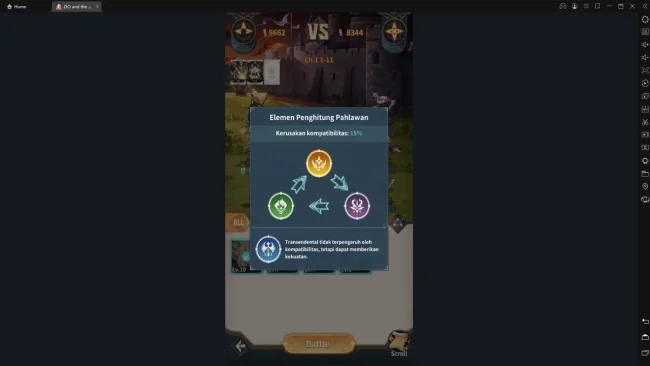 ulasan review main zio and the magic scrolls di emulator ldplayer