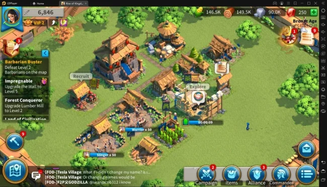 tips main rise of kingdoms