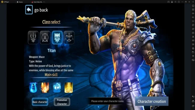 panduan main game dark eden m di ldplayer
