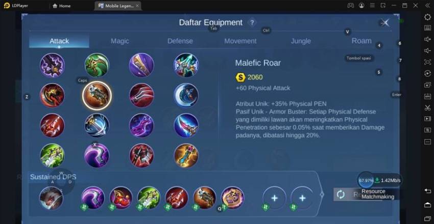 build terbaik granger