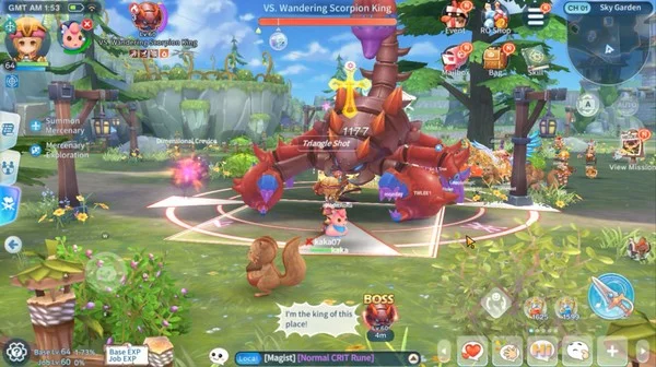 nyobain main game ragnarok v returns (ROV) di pc dengan emulator ldplayer
