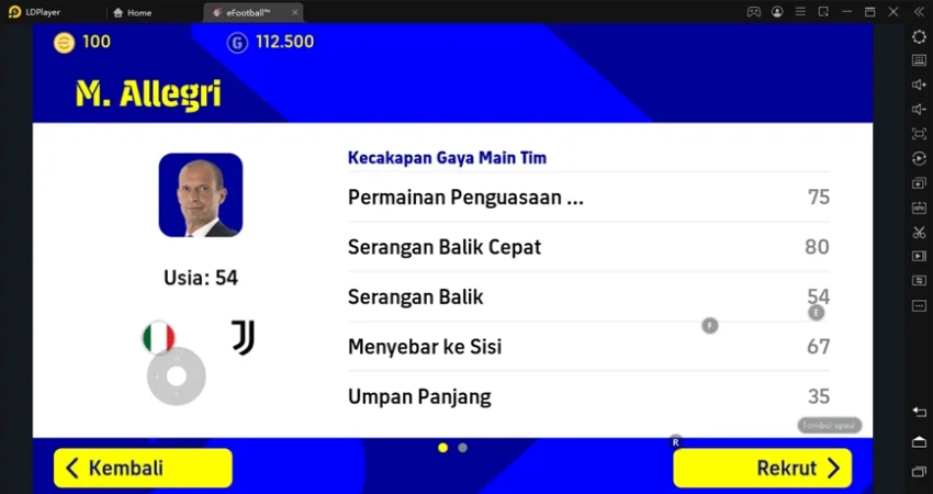 Tips Memilih manajerTerbaik di eFootball 2022