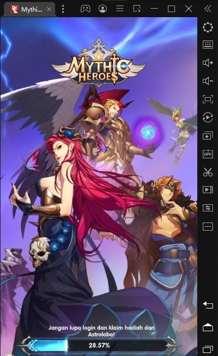 Panduan Bermain, Hero, dan Equipment di Game Mythic Heroes: Idle RPG di PC Menggunakan Emulator Android