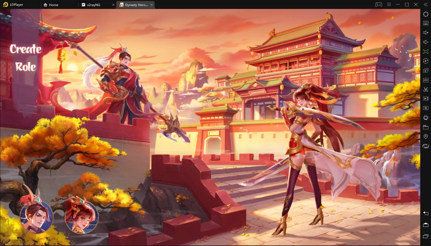 Mainkan Dynasty Heroes: Legend of SamKok di PC: Unduh Emulator Android Gratis