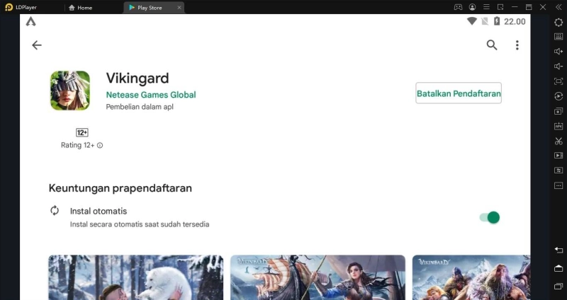 download dan install vikingard di emulator ldplayer