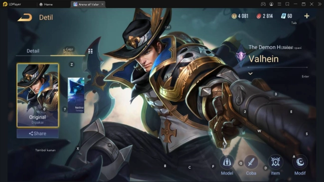 Gunakan rekomendasi Build Valhein Tersakit pada Patch Terbaru di PC menggunakan Emulator LDPlayer