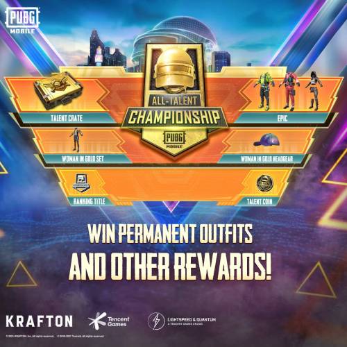 PUBG MOBILE ALL TALENT CHAMPIONSHIP: HADIAH, JADWAL, PENDAFTARAN