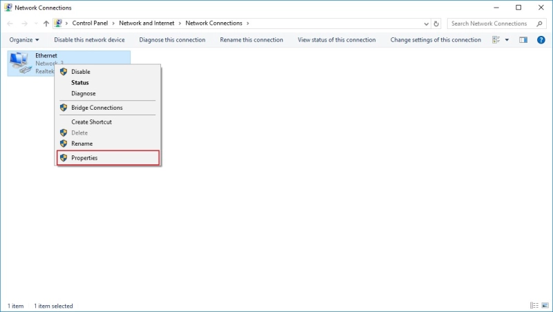 Solusi untuk masalah bahwa penginstalan driver jaringan yang dijembatani gagal