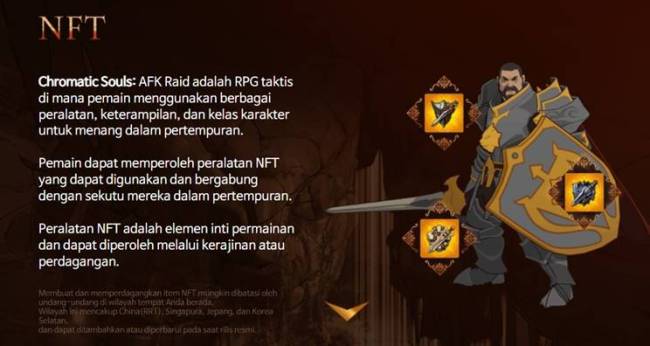 nft di game chromatic souls afk raid