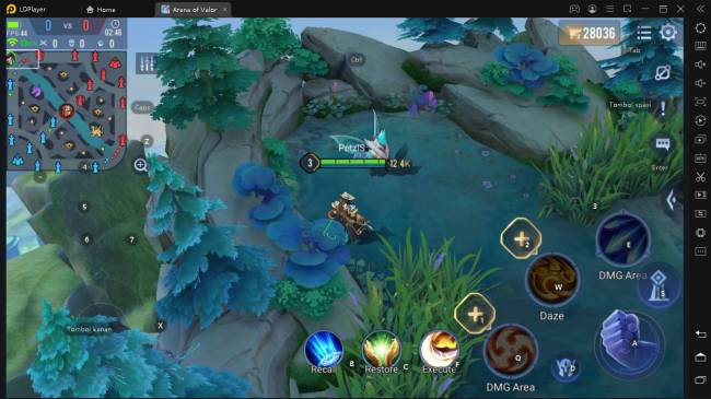 Mainkan mekanik gameplay Arena of Valor di PC menggunakan Emulator LDPlayer