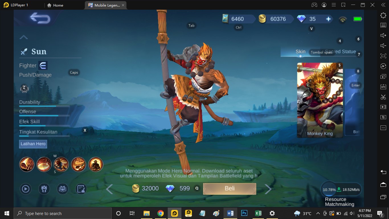 buff nerf update patch terbaru mobile legends bang bang