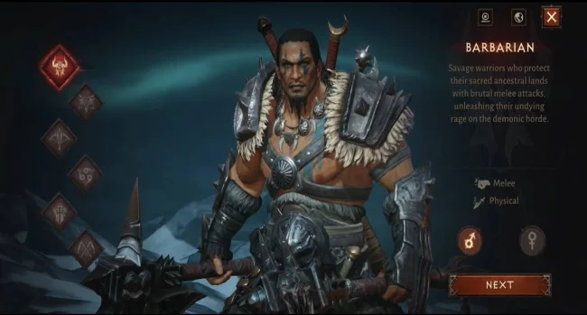panduan class di diablo immortals