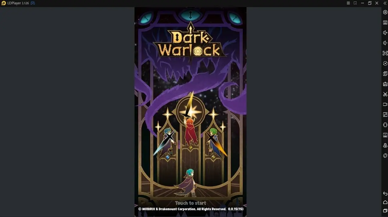 cara main dark warlock di emulator ldplayer