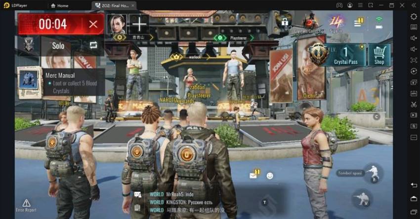 download dan main zoz final hour pc laptop emulator ldplayer