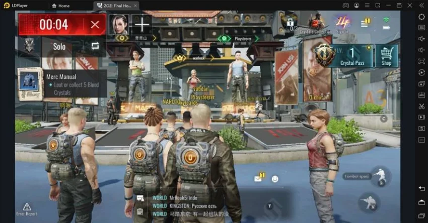 download dan main zoz final hour pc laptop emulator ldplayer