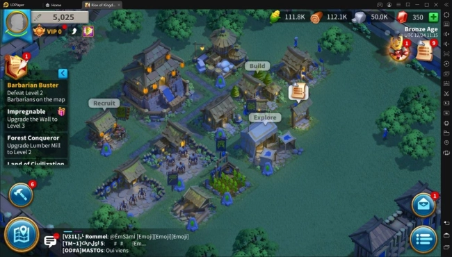 download dan main rise of kingdoms di pc laptop dengan ldplayer