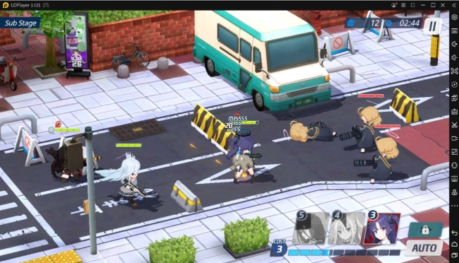 main blue archive di pc laptop emulator