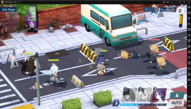 main blue archive di pc laptop emulator