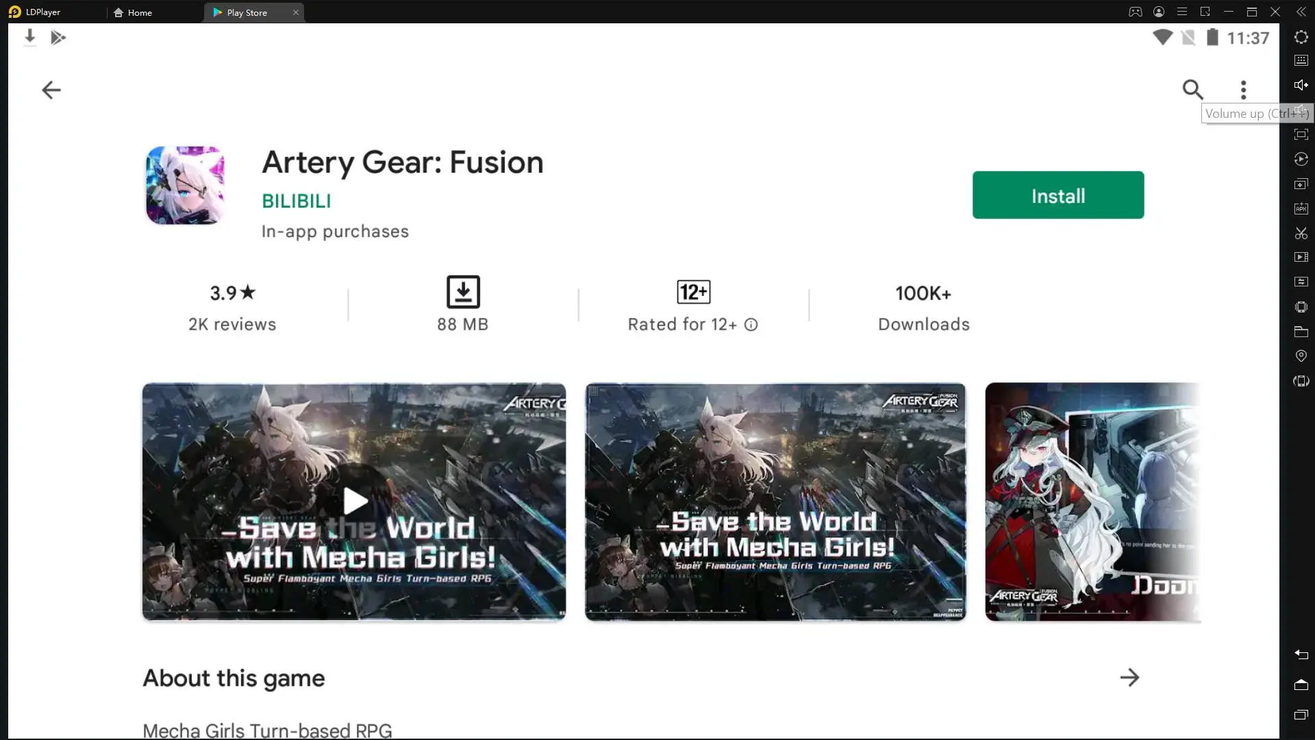 Cara Memainkan Artery Gear: Fusion di PC Menggunakan Emulator LDPlayer