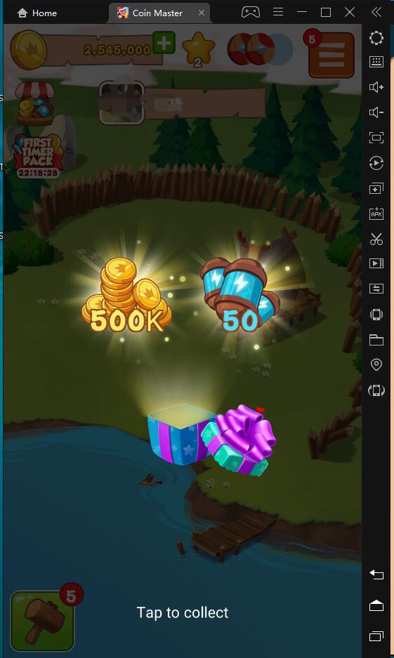 Coin Master-bergantung pada LDPlayer untuk menggesek teman guna mendapatkan sumber daya dengan cepat