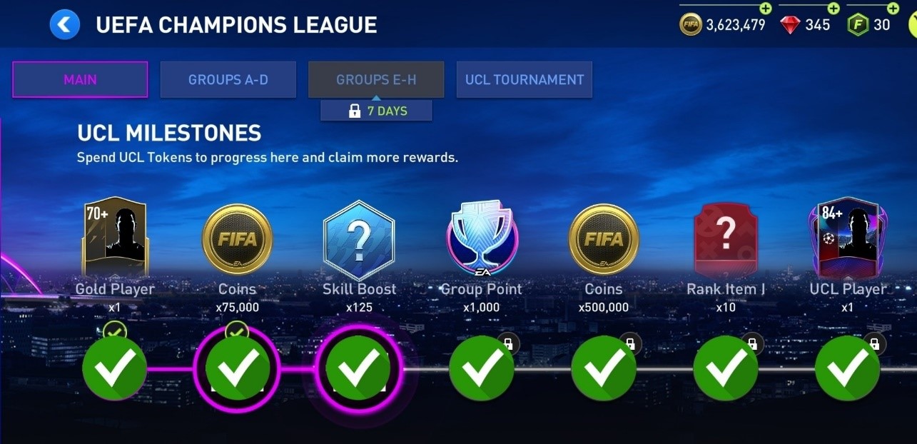 Cara Mengikuti UEFA Champions League (UCL) Tournament di FIFA Mobile 22
