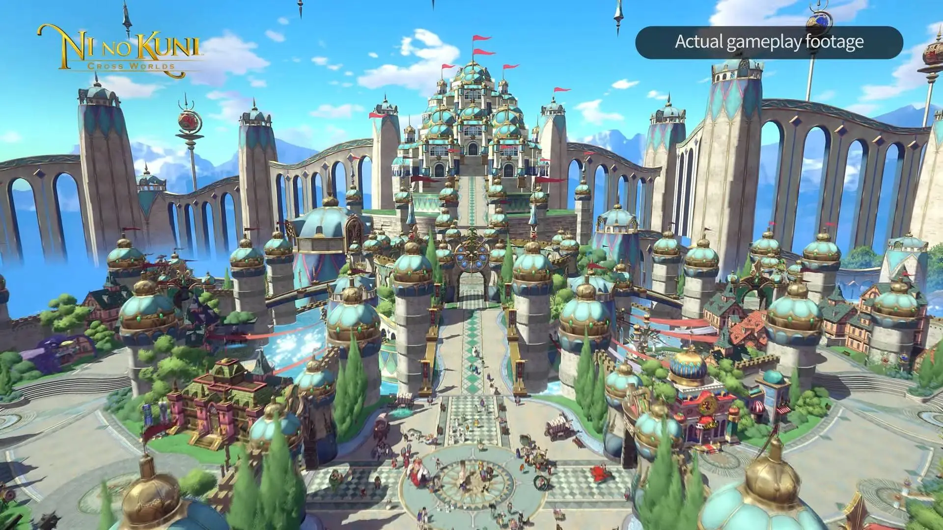 cara main NI NO KUNI CROSS WORLDS di pc pakai emulator