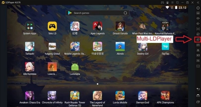 cara maiin mobile legends di pc windows