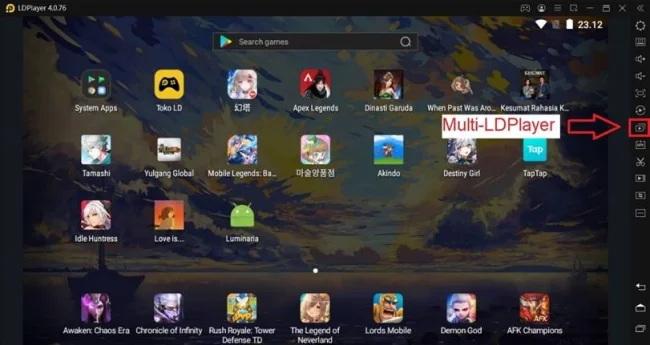cara maiin mobile legends di pc windows