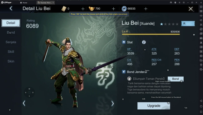 tier list dynasty warriors