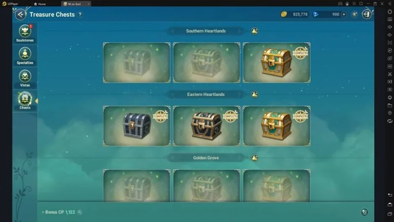 Cara Menemukan Peti Harta Karun di Ni No Kuni: Cross Worlds Wilayah Eastern Heartlands - Bisa untuk Upgrade Armor!