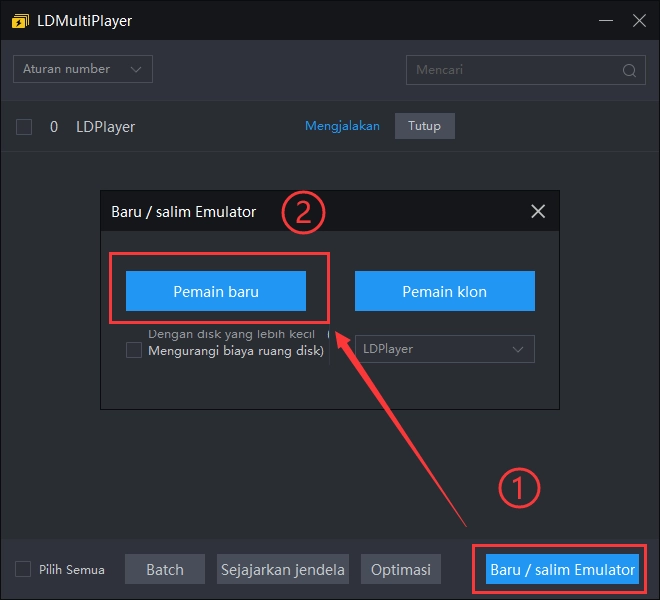 Solusi memulai LDPlayer meminta Tidak dapat memperoleh antarmuka COM Hard disk virtual tidak valid