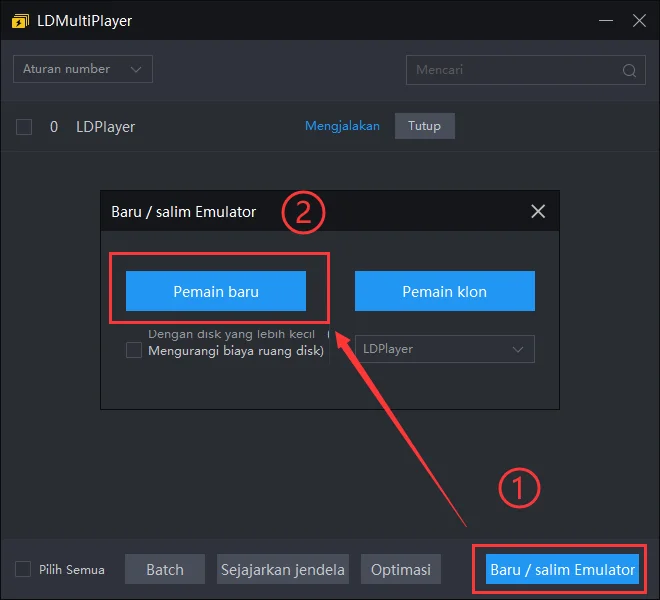 Solusi memulai LDPlayer meminta Tidak dapat memperoleh antarmuka COM Hard disk virtual tidak valid