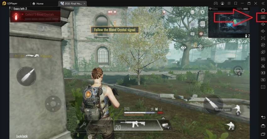 cara atur tombol keyboard mapping di emulator ldplayer zoz final hour