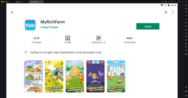 Mainkan game MyRichFarm