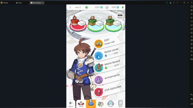 Bermain Game Android World Flipper Menggunakan Emulator LDPlayer di PC: Kumpulan Panduan Dasar dan Tips untuk Pemula