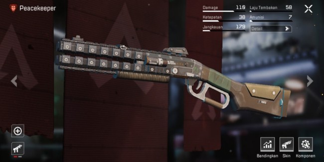 senjata peacekeeper di apex