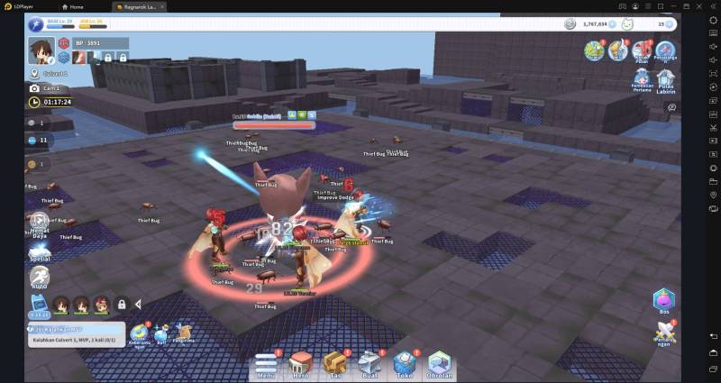 cara main ragnarok di pc