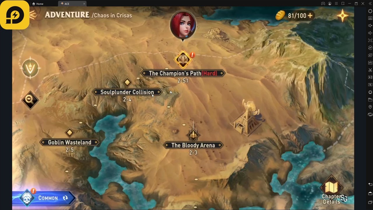 adventure di game awaken chaos era ldplayer