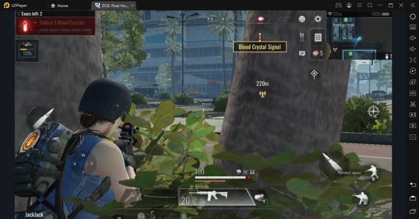 cara main zoz final hour di pc