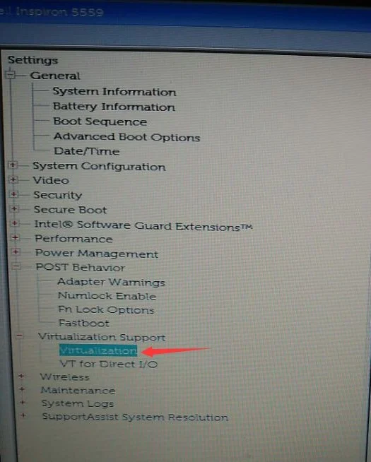 Aktifkan Teknologi Virtualisasi (VT) di desktop dan laptop Dell