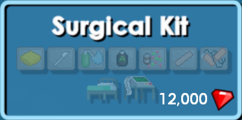 jadi surgeon atau ahli bedah di game growtopia