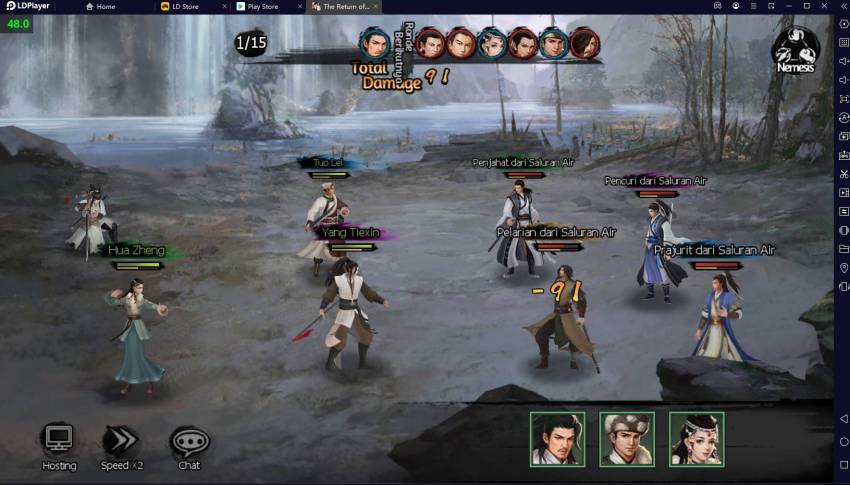 Panduan Pemula Cepat Naik Level The Condor of Heroes di PC/Laptop Pakai Emulator LDPlayer 9