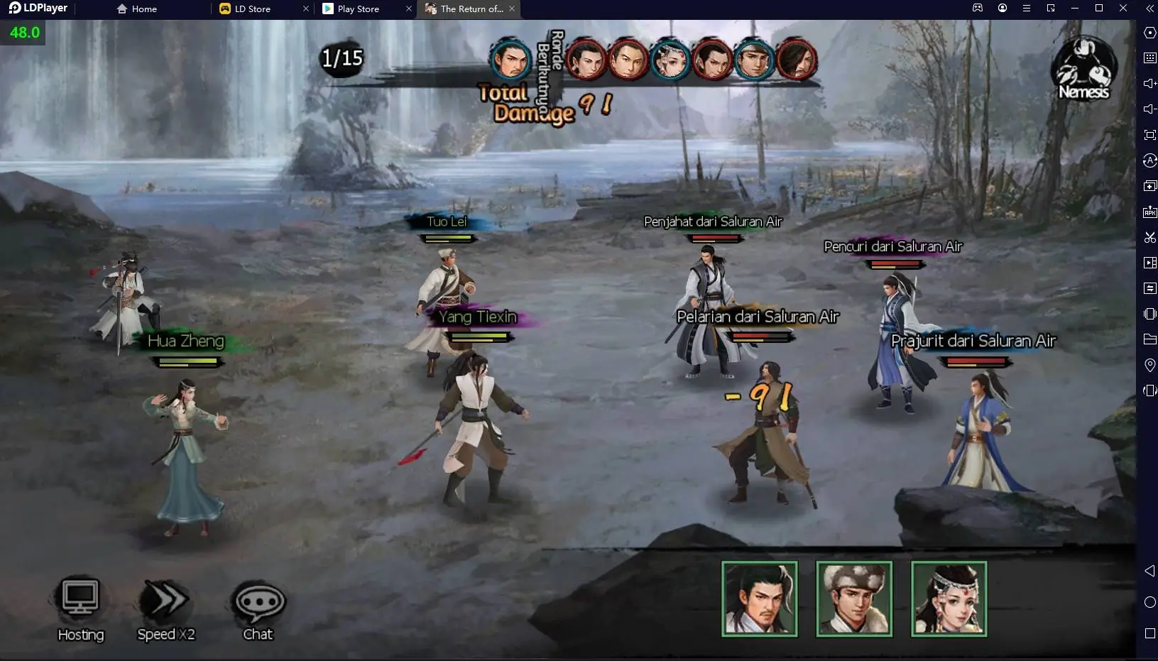 Panduan Pemula Cepat Naik Level The Condor of Heroes di PC/Laptop Pakai Emulator LDPlayer 9