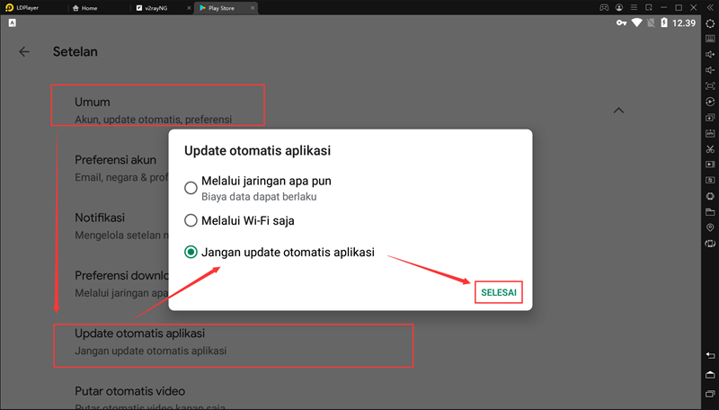 Bagaimana cara mengunduh dan menginstal paket instalasi khusus emulator Kings Raid?