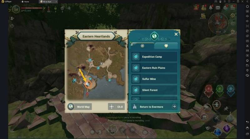 cara download install main ni no kuni cross worlds pc emulator ldplayer