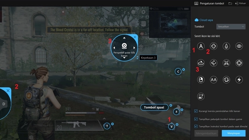 cara atur tombol keyboard mapping di emulator ldplayer zoz final hour
