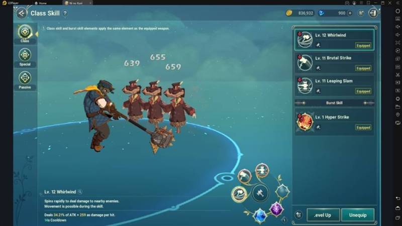 skill destroyer ni no kuni cross worlds pc emulator ldplayer