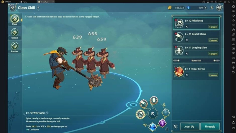 skill destroyer ni no kuni cross worlds pc emulator ldplayer